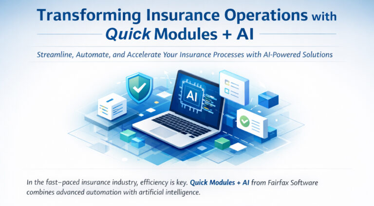 Read more about the article Transforming Insurance Operations with Quick Modules + AI