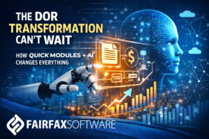 Read more about the article The DOR Transformation That Can’t Wait: How Quick Modules + AI Changes Everything